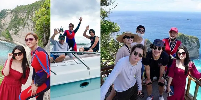 Maia Estianty Langsung Gas Liburan ke Bali Setelah Negatif Covid-19, Ajak Anak dan Calon Mantu