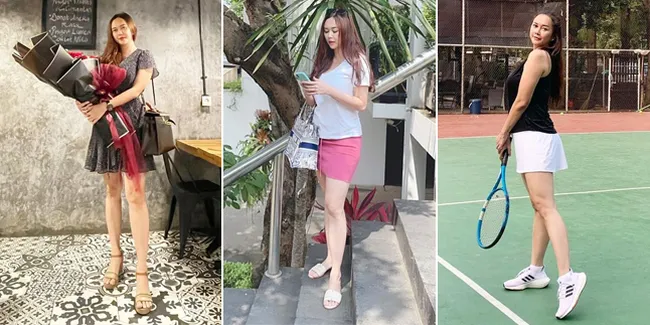 Makin Cantik dan Langsing, Intip 9 Potret Hot Mom Aura Kasih Pamer Kaki Jenjang dan Mulus Bak Porselen