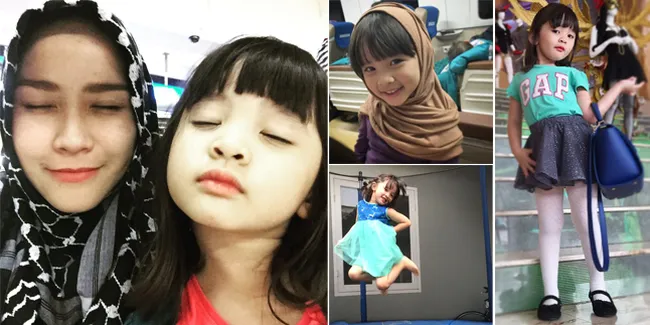 Makin Imut & Narsis, Putri Zaskia Adya Mecca Bikin Gemas Maksimal