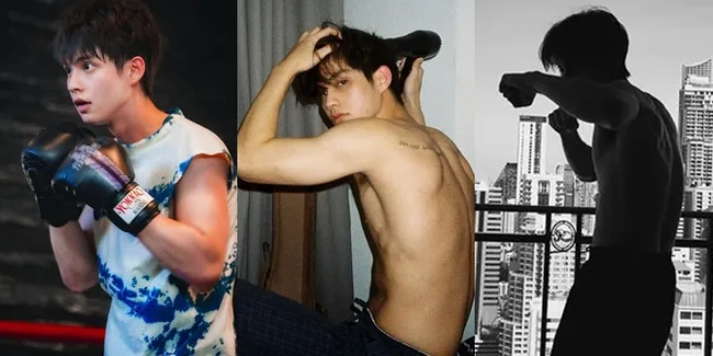 Makin Kekar, 9 Foto Bright Vachirawit Hobi Olahraga Boxing: Pesona Gantengnya Berlipat Ganda Saat Pakai Sarung Tinju!