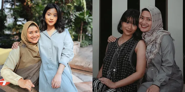 Makin Plek Ketiplek, 9 Potret Ikke Nurjanah dan Anak Gadisnya yang Bestie Banget