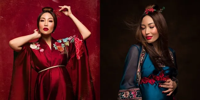 Maternity Shoot Ayu Dewi, Anggun dan Cantik Seperti Mulan