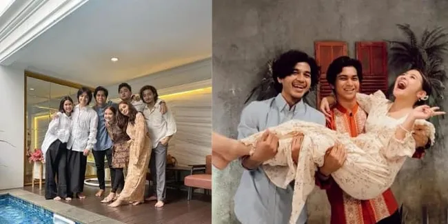 Memiliki Pribadi yang Ramah dan Ceria, 7 Potret Keseruan Prilly Latuconsina Lebaran Bareng Sahabat-Sahabatnya