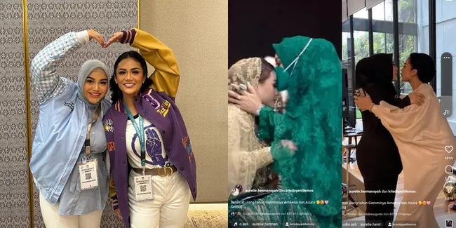 Mengandung Bawang, Ini 8 Potret Unggahan Aurel Hermansyah di Hari Ulang Tahun Kris Dayanti - Kebersamaan dari Kecil hingga Dewasa