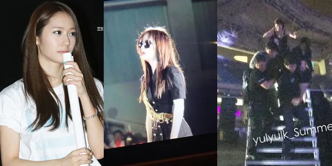 Mengejutkan! Krystal f(x) Pingsan Saat Tampil di Konser SMTOWN