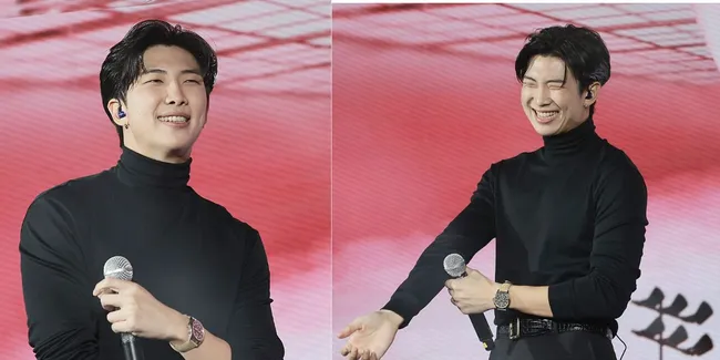 8 Potret Potret RM BTS di Panggung W Korea, Sempat Bawakan 'Sexy Nukim' dengan Apik - Sukses Bikin para Penggemar Ambyar