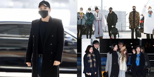 Menuju MAMA 2017 di Hong Kong, Idola K-Pop Pakai Fashion Hangat