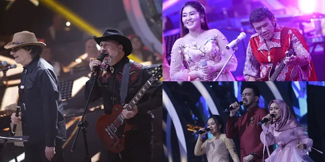 FOTO Via Vallen - Rhoma Irama di Konser Dangdut Mendunia, Meriah!