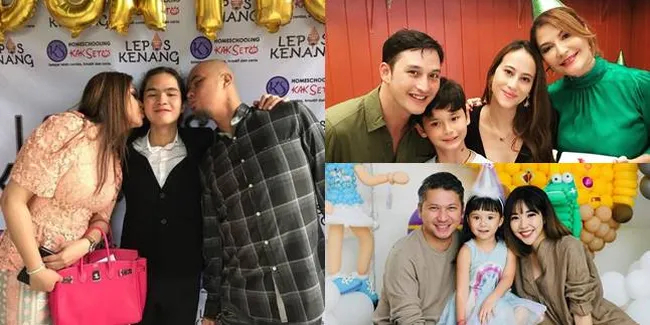 Tak Lagi Jadi Suami Istri, 7 Selebriti Ini Kompak dan Akur Urus Keluarga: Ahmad Dhani - Anang Hermansyah