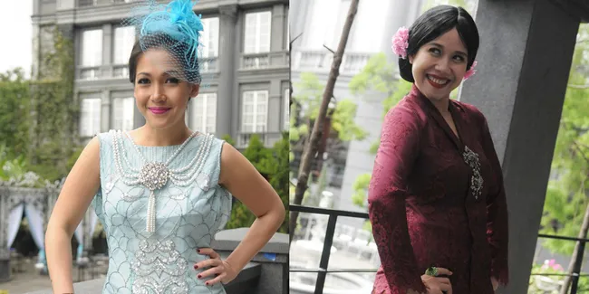Mieke Amalia Cantik Bak Ratu Vs TJ Feminin Berkebaya,Cantik Mana?