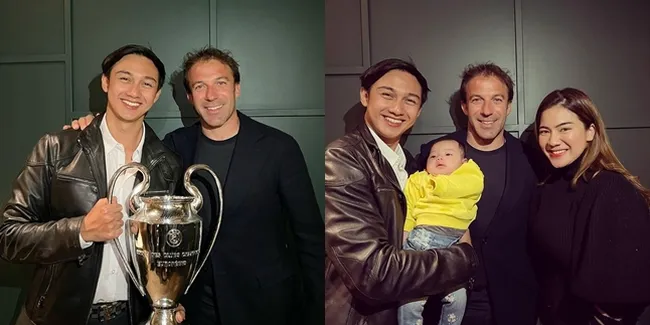 Mimpi Jadi Kenyataan, Intip 9 Potret Caesar Hito Akhirnya Bisa Bertemu Dengan Alessandro Del Piero Idolanya Sejak Kecil