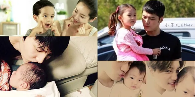 Momen Bintang Korea Bareng Keponakan, Salah Fokus Bikin Baper