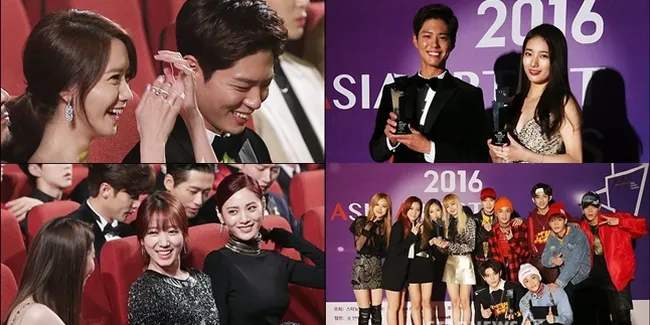 Momen Langka di AAA, Bo Gum-Yoona & Suzy-Shin Hye Ketawa Bareng