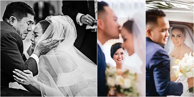 Momen Manis Haru di Pernikahan Momo Geisha, Ada Tangis dan Tawa