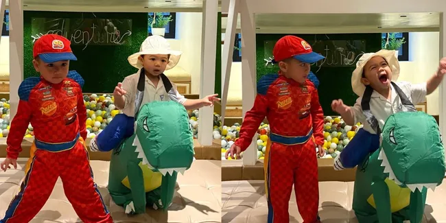 Momen Menggemaskan Rayyanza dan Abe, Duo Bocil Viral yang Selalu Menghibur Netizen