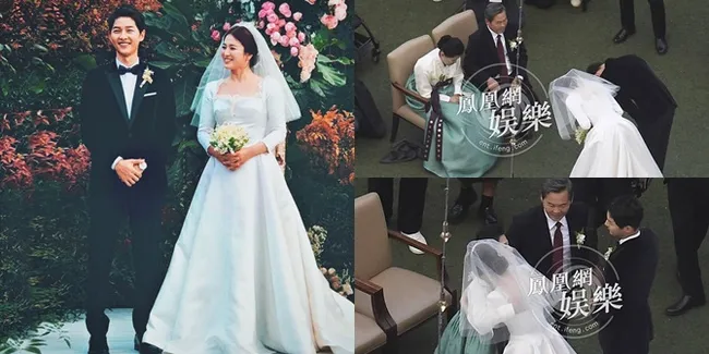 Momen Mengharukan, Song Song Couple Berpelukan Dengan Mertua