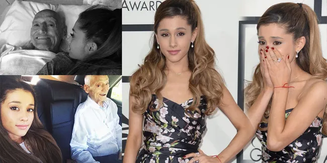Momen-Momen Terakhir Ariana Grande dan Kakeknya - Bikin Sedih