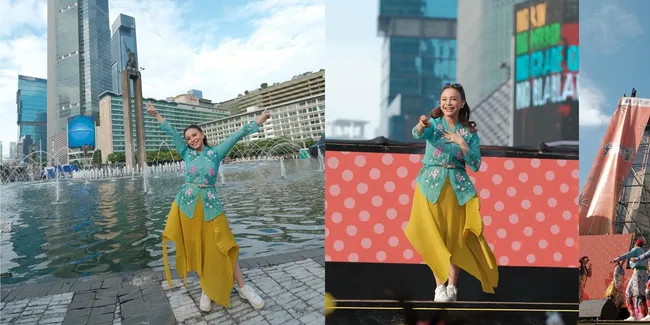 Momen Rossa Tampil di Bundaran HI dalam Rangkaian HUT DKI Jakarta