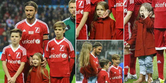Ngantuk Sampai Minta Gendong, Ini Foto-Foto Lucu Harper Beckham