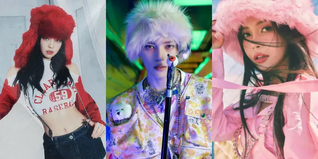 Nge-tren Lagi di Tahun 2022, 10 Potret Idol K-Pop Saat Pakai Topi Bulu - Tampil Keren Sekaligus Menggemaskan