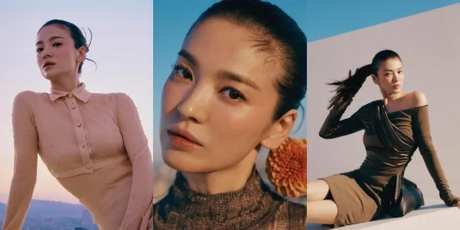 Nggak Lolos Rilis, Potret B-Cut Song Hye Kyo Saat Jadi Cover Model Majalah Vogue Korea Nyata Gorgeous