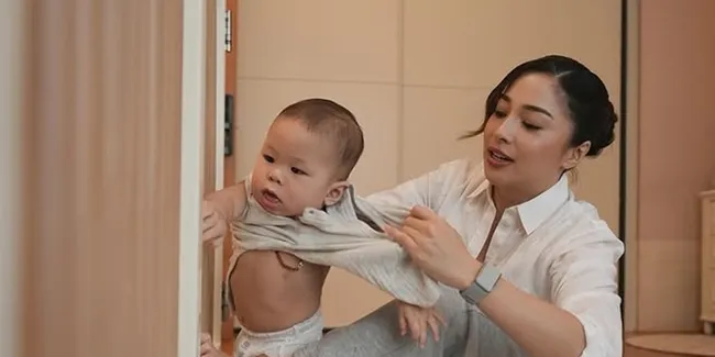 Nikita Willy Hanya Mandikan Nael Hanya Satu Kali Sehari, Beberkan Alasannya