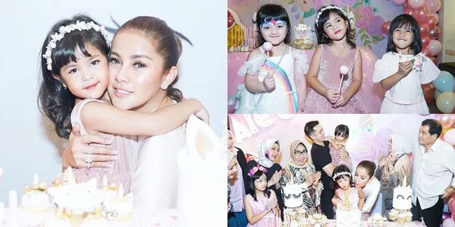Olla Ramlan Rayakan Ultah Anak, Meriah Dihadiri Banyak Artis 