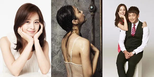 Pacar Cantik Rain, Kim Tae Hee Difoto Ketika Mandi