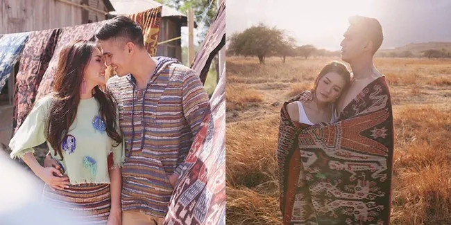 Pakai Kain Ikat Ini Prewed Marcell Chandrawinata & Deasy di Sumba