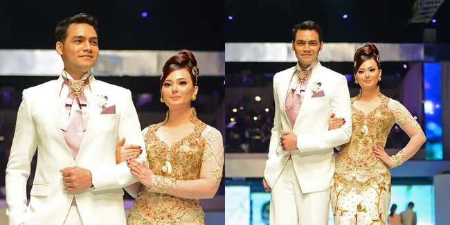 Pakai Kebaya Seksi - Asmirandah Buktikan Dirinya Tidak Hamil