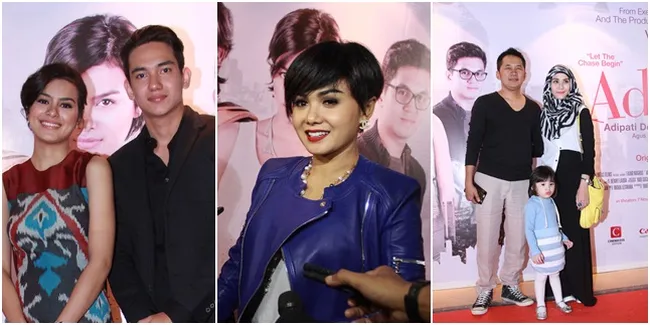 Para Selebritis Tampil Glamor di Red Carpet Premiere ADRIANA
