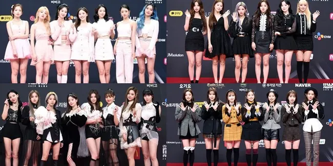 Parade Fashion Girlgroup Top di 2020 MAMA, Bagaikan Princess - Ada yang Tampil Maskulin
