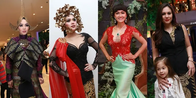 Parade Fashion Glamor & Mewah Super Seleb di Al Kisah Rio Motret