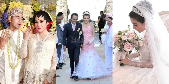 Parade Pengantin Selebriti Paling Cantik di Indonesia, Favoritmu?