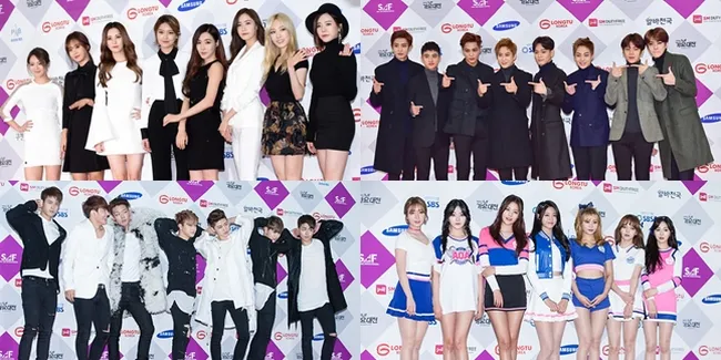 Parade Red Carpet Bintang '2015 SBS Awards Festival Gayo Daejun'