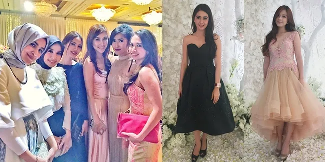 Parade Selebriti Cantik di Resepsi Chelsea - Glenn, Reuni Akbar!