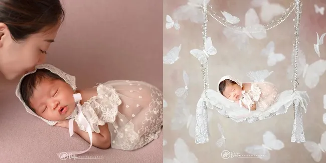 Pemotretan Mikaila Keponakan Nikita Willy yang Bagai Little Princess, Lucu dan Gemas Banget - Kecantikan Menurun dari Sang Ibu