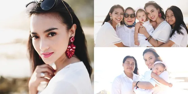Pemotretan Ririn Ekawati Bersama Anak, Ibu, Adik & Babysitter