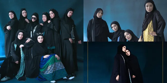 Pemotretan Seleb Hijrah Squad, Ada Lindswell Kwok - Cut Meyriska