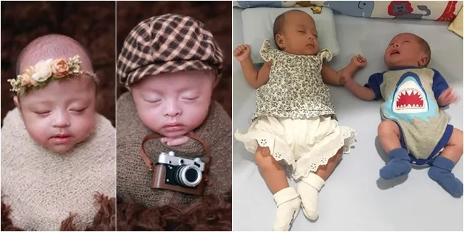 Pemotretan Tatjana - Bima, Anak Kembar Cynthia Lamusu & Surya
