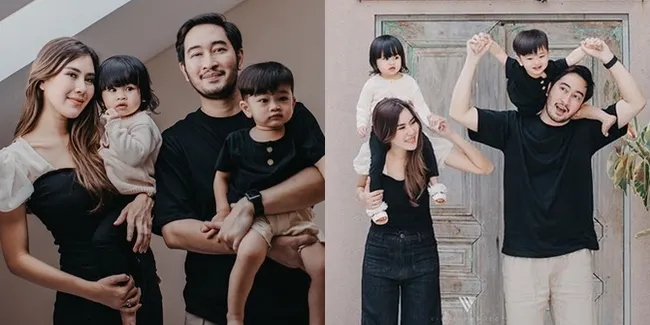 Pemotretan Terbaru Keluarga Syahnaz Sadiqah dan Jeje Govinda, Bareng Si Kembar yang Tumbuh Besar Makin Menggemaskan!