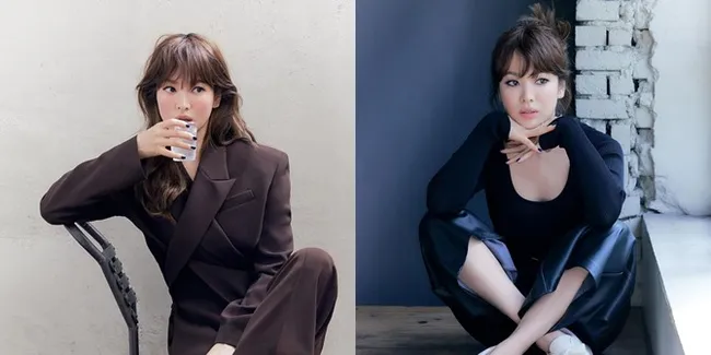 Pemotretan Terbaru Song Hye Kyo dengan Makeup Ala Boneka dan Rambut Cepol, Diapain Aja Tetap Cantik