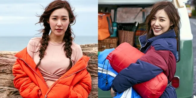 Pemotretan Tiffany Young X H&M Nikmati Alam Berpose Bareng Domba!