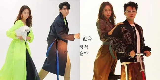 Pemotretan Yoona SNSD dan Jo Jung Suk, Kocak Tapi Muka Serius