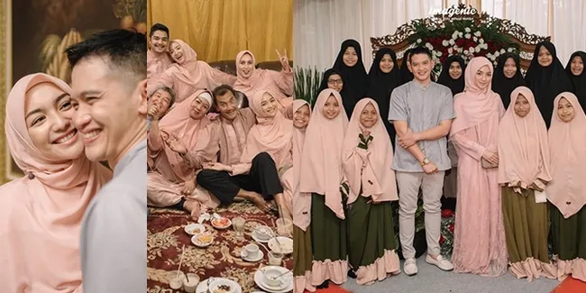 Pengajian Jelang Pernikahan Citra Kirana - Rezky Aditya, Doa Bersama Anak Yatim