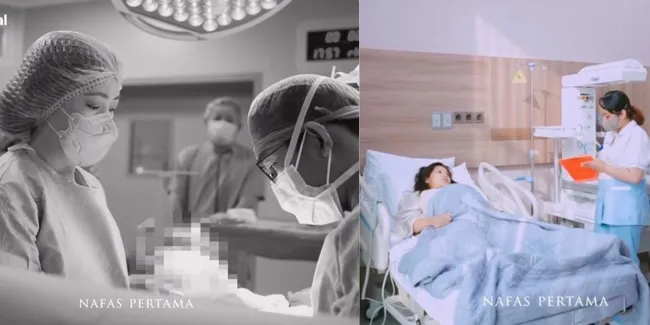 Penuh Haru dan Bahagia, 8 Potret Momen Indah Permatasari Melahirkan Anak Pertama - Arie Kriting Tak Kuat Menahan Air Mata