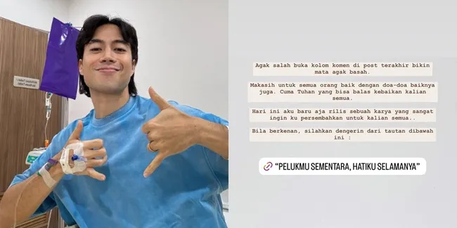 Penyakit Kanker Menyebar, 7 Potret Vidi Aldiano Terharu dengan Doa Baik Semua Orang Untuknya