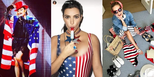 Perayaan 4th of July Ala Seleb: Selfie Hot & Piknik Serba Amerika