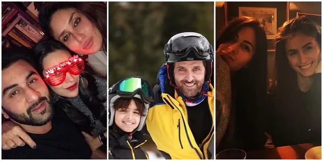 Perayaan Tahun Baru 2017 ala Seleb Bollywood, Banyak Yang Seru!