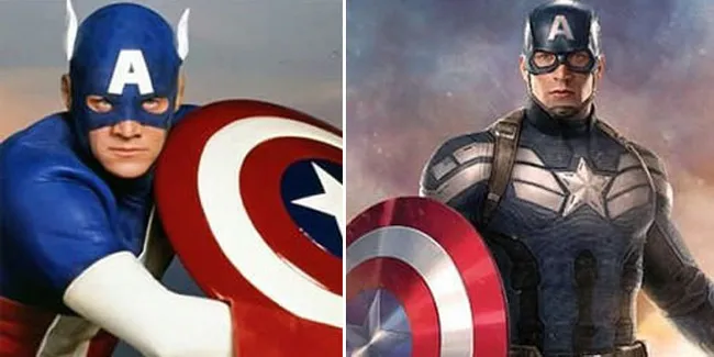 Perbandingan Kostum Superhero Saat Jadul vs Modern, Seunik Apa?